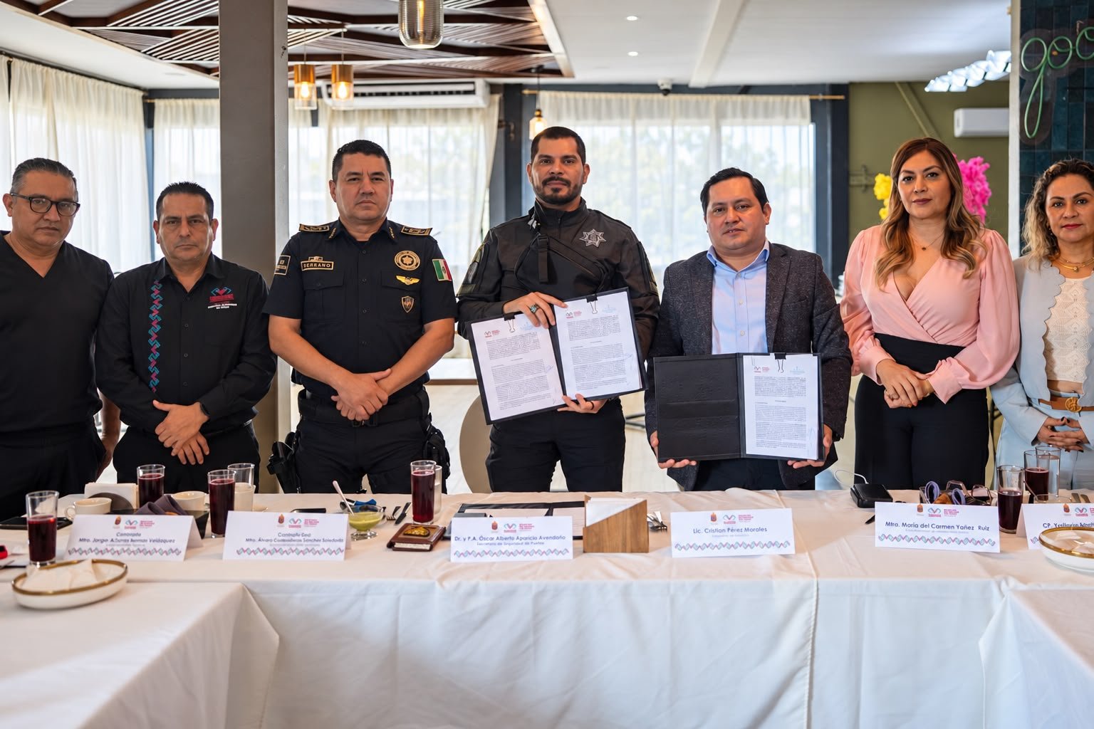 Reafirman SSP y Canirac Chiapas alianza estratégica de prevención y coordinación
