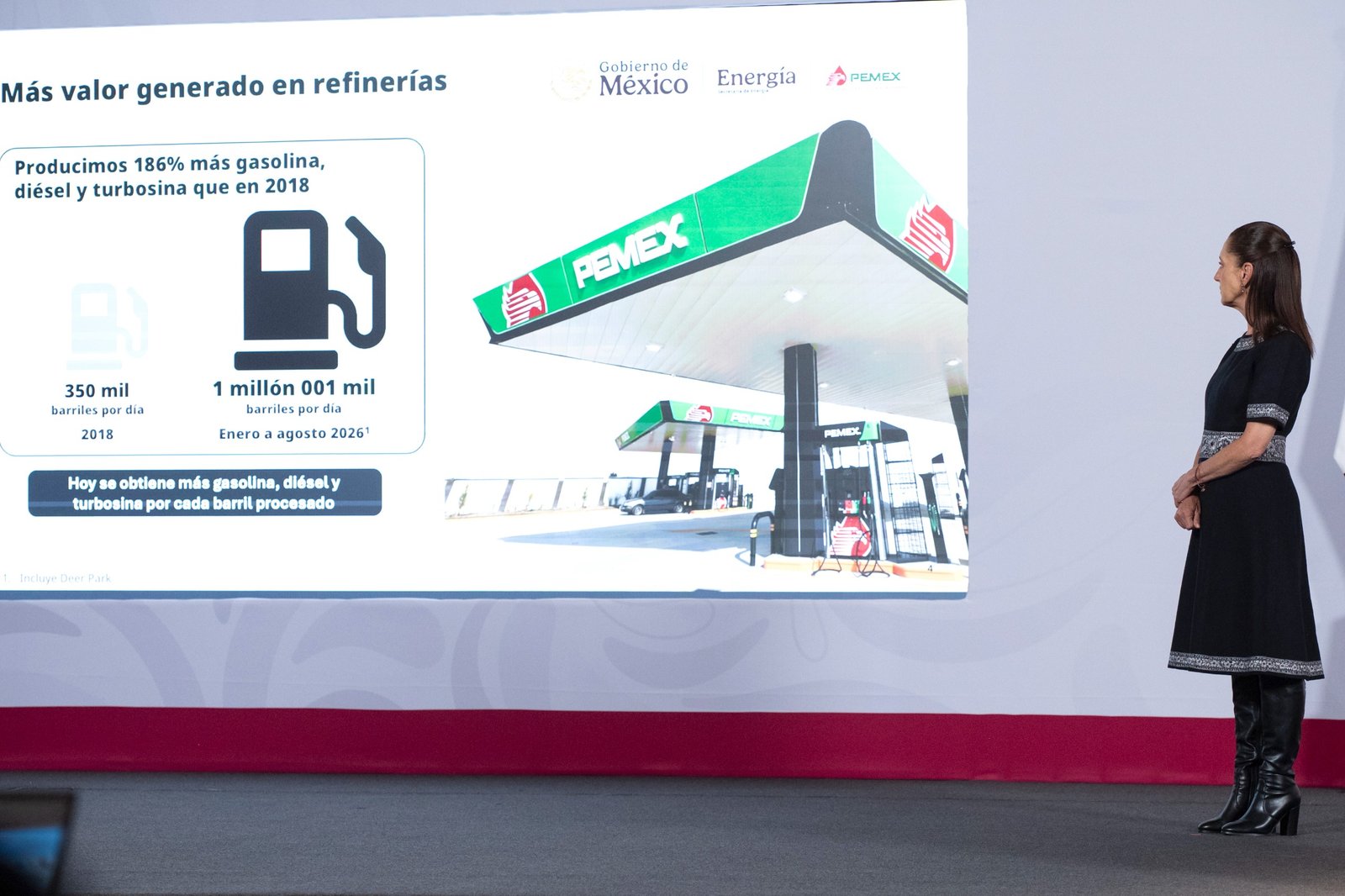 Se han recuperado 48 mil 411 mdp en impuestos declarados gracias al combate al comercio ilícito de combustibles: presidenta Claudia Sheinbaum