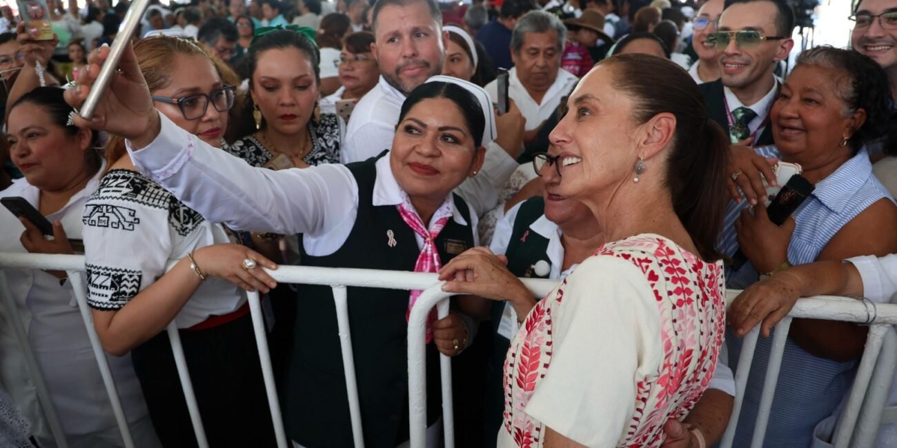 Presidenta Claudia Sheinbaum realiza gira de supervisión y diálogo por hospitales del IMSS-Bienestar en Quintana Roo, Yucatán y Campeche